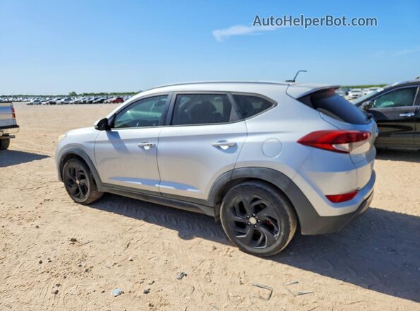 KM8J33A26GU038358 2016 HYUNDAI TUCSON Серебряный Задняя правая четверть