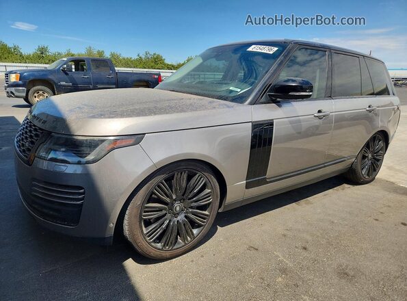 SALGS2SV6JA389714 2018 LAND ROVER RANGE Gray Задня ліва чверть