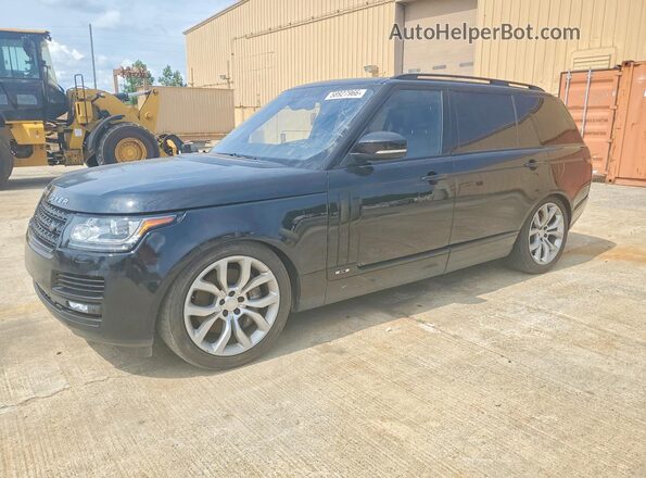 SALGS5FE1HA362653 2017 LAND ROVER RANGE ROVER Black Задня ліва чверть
