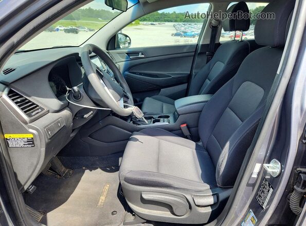 KM8J23A43HU580376 2017 HYUNDAI TUCSON Серый Вид панели приборов