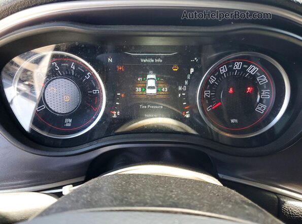 2C3CDZAG2KH687700 2019 DODGE CHALLENGER White Vista de los asientos traseros
