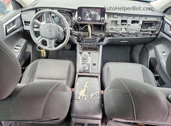 JA4J3TA80PZ020587 2023 MITSUBISHI OUTLANDER Black ხელსაწყოთა პანელის ხედი