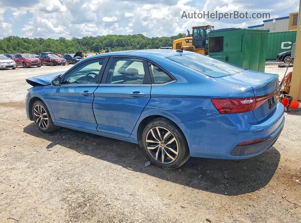 3VW7X7BU1SM076343 2025 VOLKSWAGEN JETTA Blue Rear right