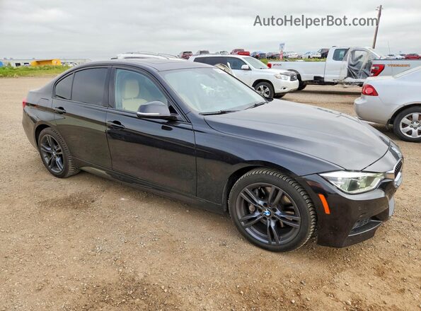 WBA8D9G55JNU70281 2018 BMW 3 SERIES Black Դիմացի տեսք