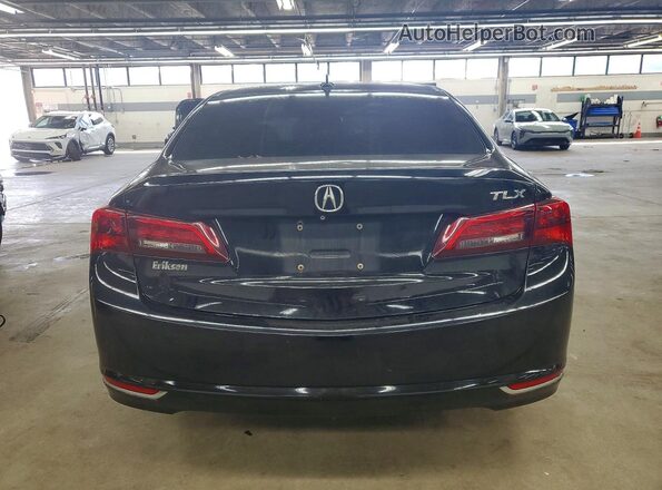 19UUB1F38GA005214 2016 ACURA TLX Черный Вид салона спереди
