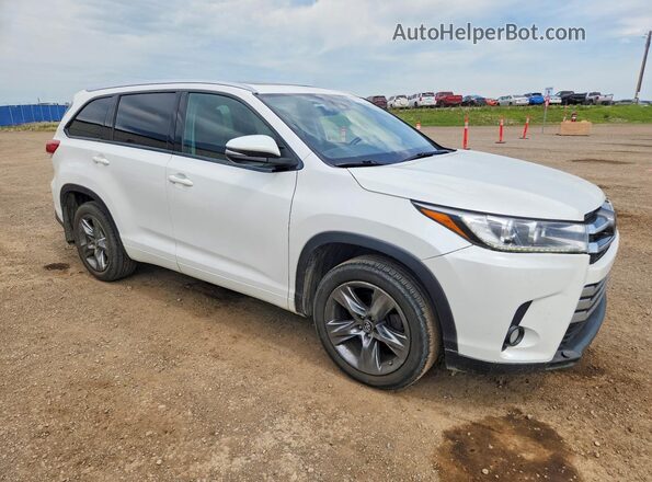 5TDDZRFH8HS358139 2017 TOYOTA HIGHLANDER White Vista frontal