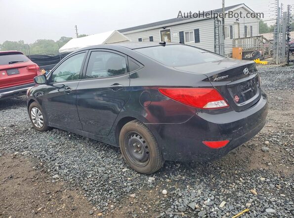 KMHCT4AE5GU952674 2016 HYUNDAI ACCENT Black Задня права чверть