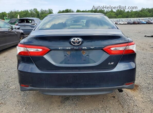JTNB11HK0J3011660 2018 TOYOTA CAMRY Blue წინა სალონის ხედი