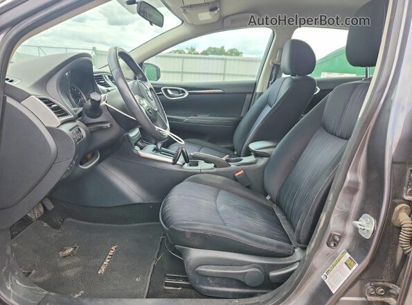 3N1AB7AP9GL650674 2016 NISSAN SENTRA Gray Dashboard view