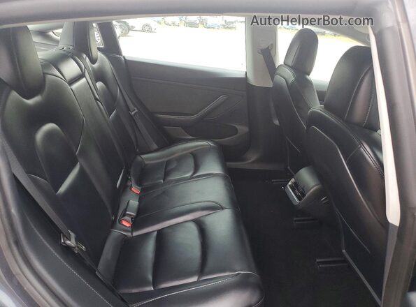 5YJ3E1EA0PF434596 2023 TESLA MODEL Gray Սալոնի հետևի տեսք