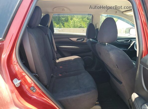 JN8AT2MV8GW142380 2016 NISSAN ROGUE Red Engine compartment view