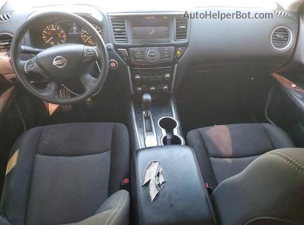 5N1DR2BN4LC585420 2020 NISSAN PATHFINDER Silver ხელსაწყოთა პანელის ხედი