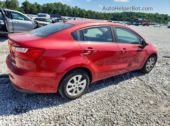 KNADM4A33H6015555 2017 KIA RIO Red Առջևի աջ