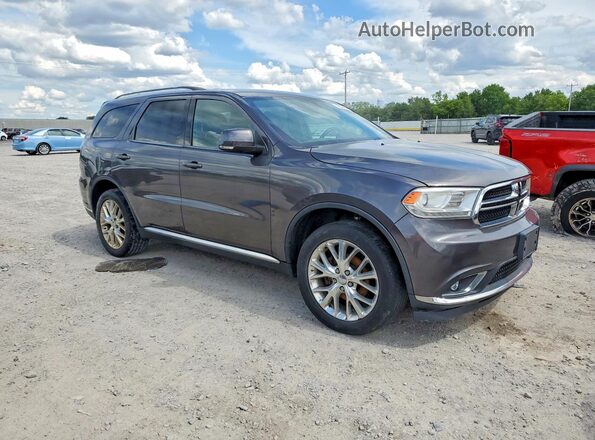1C4RDJDG4GC467262 2016 DODGE DURANGO Gray Դիմացի տեսք