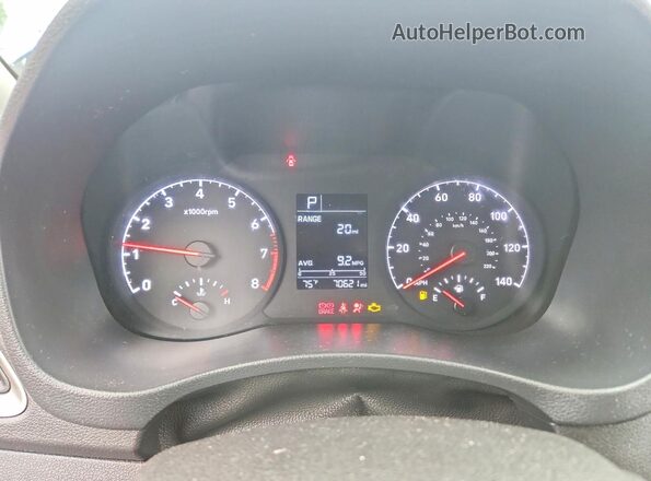 3KPC24A39KE079380 2019 HYUNDAI ACCENT Blue უკანა სავარძლების ხედი