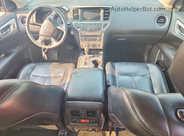 5N1DR2MN6HC675897 2017 NISSAN PATHFINDER Gray Widok zestawu wskaźników