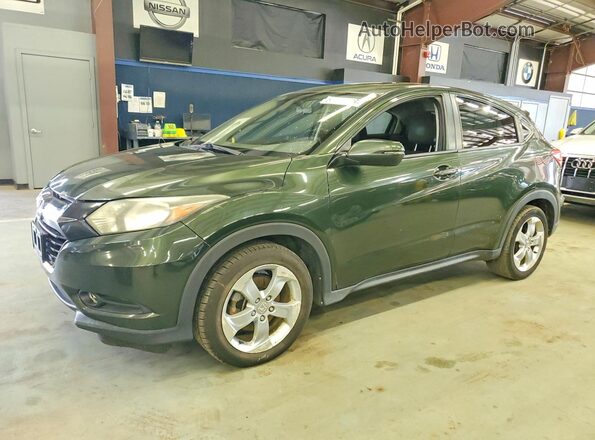 3CZRU5G52GM721299 2016 HONDA HR-V Green Հետևի ձախ