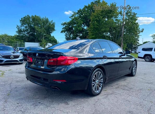 WBAJE7C55JG891091 2018 BMW 5 SERIES Black Front view