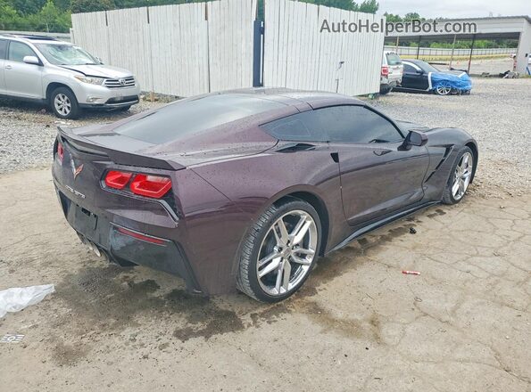 1G1YB2D75H5109061 2017 CHEVROLET CORVETTE Black წინა მარჯვენა