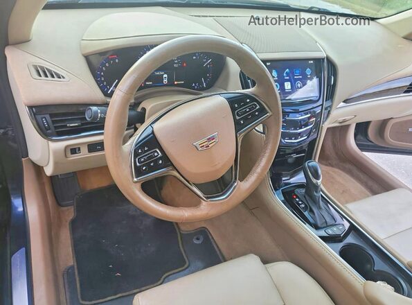 1G6AH5RXXG0113705 2016 CADILLAC ATS Blue Вид задніх сидінь