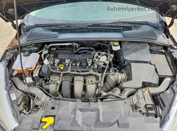 1FADP3F21HL241878 2017 FORD FOCUS Black ძრავის განყოფილების ხედი