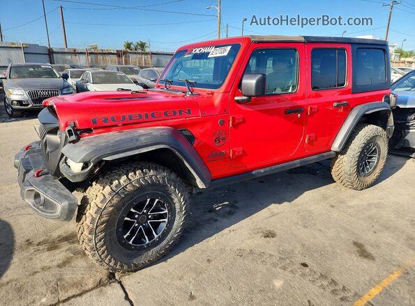 1C4RJXFGXRW250888 2024 JEEP WRANGLER Red უკანა მარცხენა