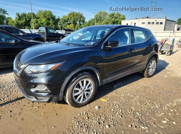 JN1BJ1AV4MW561894 2021 NISSAN ROGUE Black Rear left