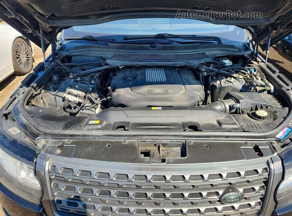 SALGR2KF9GA265806 2016 LAND ROVER RANGE Black Вид підкапотного простору