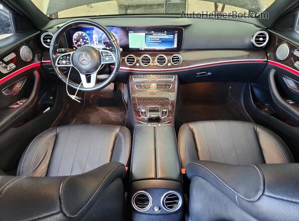 W1KZF8DB0LA824486 2020 MERCEDES-BENZ E Black ხელსაწყოთა პანელის ხედი