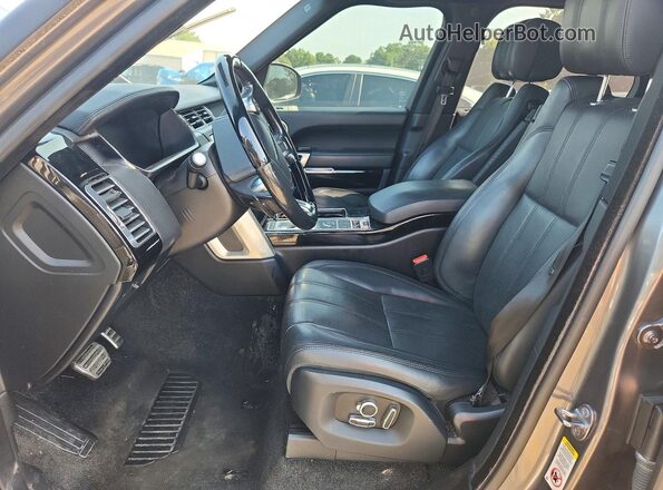 SALGS2EF9GA262078 2016 LAND ROVER RANGE Gray Widok deski rozdzielczej