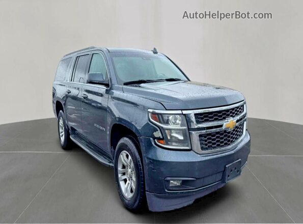 1GNSKHKC5KR222533 2019 CHEVROLET SUBURBAN Серый Задняя левая четверть