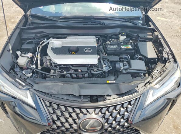 JTHP3JBH3M2043576 2021 LEXUS UX Black Widok komory silnika