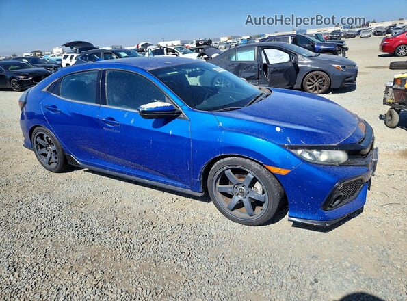 SHHFK7H41HU403565 2017 HONDA CIVIC Blue Front view