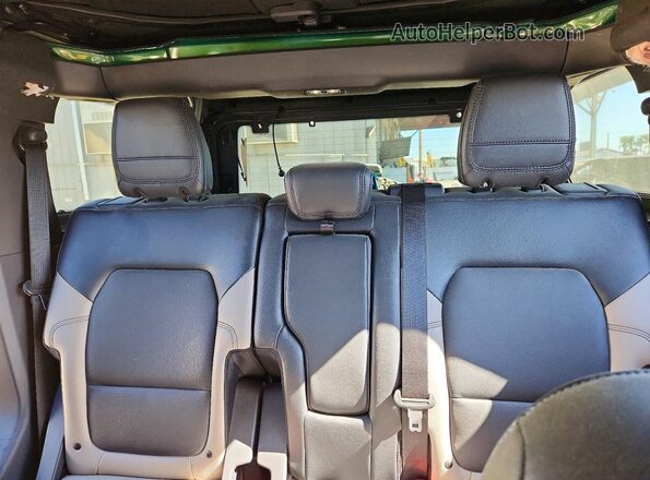 1FMEE5DP0PLC19511 2023 FORD BRONCO Green უკანა სალონის ხედი