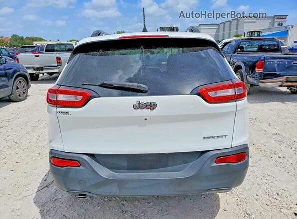 1C4PJLAB6GW234549 2016 JEEP CHEROKEE White Vista interior delantera
