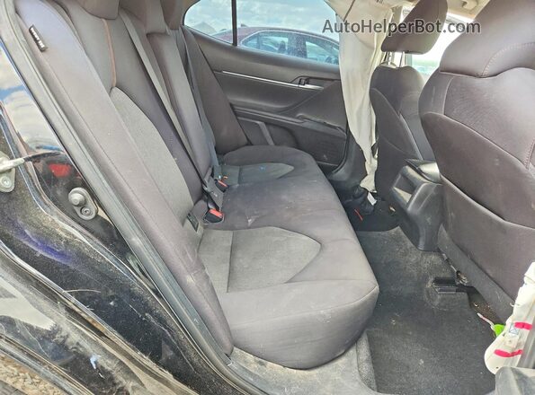 4T1B11HK1KU252705 2019 TOYOTA CAMRY Черный Вид задней части салона
