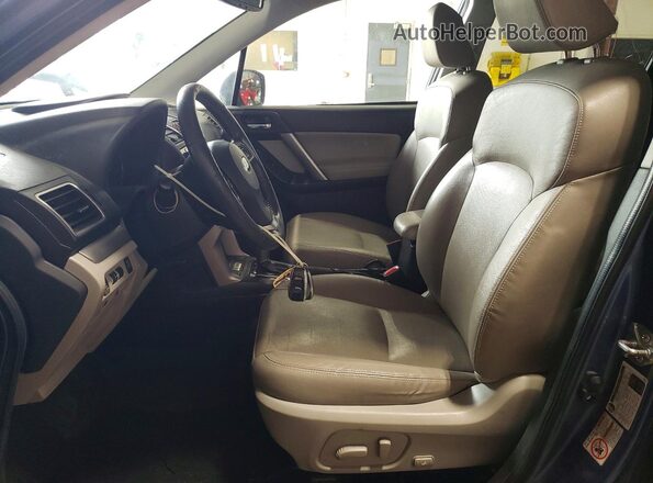 JF2SJAXC3GH511789 2016 SUBARU FORESTER Blue Dashboard view