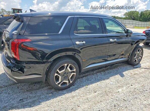 KM8R4DGE8RU677853 2024 HYUNDAI PALISADE Black Передня права чверть