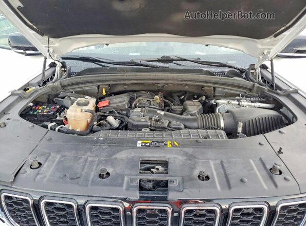 1C4RJJBG4N8553019 2022 JEEP GRAND White ძრავის განყოფილების ხედი