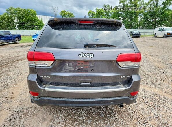 1C4RJFBG9HC647203 2017 JEEP GRAND Charcoal Front interior view