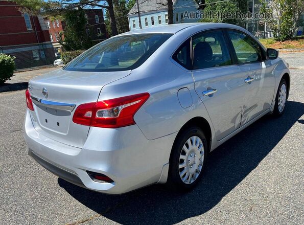 3N1AB7AP0KY443070 2019 NISSAN SENTRA Silver Առջևի աջ