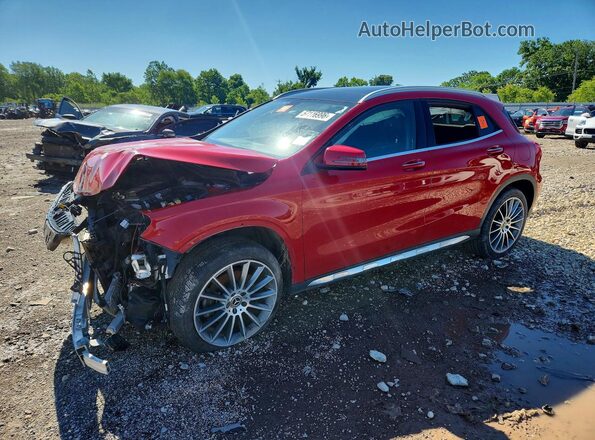 WDCTG4GB5JJ474605 2018 MERCEDES-BENZ GLA-CLASS Red Հետևի ձախ