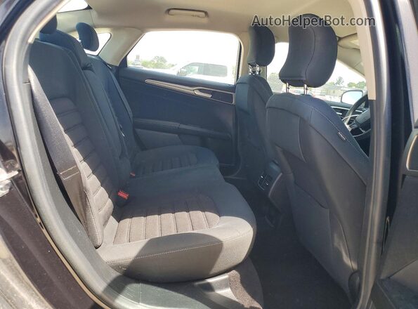 3FA6P0HD5KR148585 2019 FORD FUSION Black Vista interior trasera