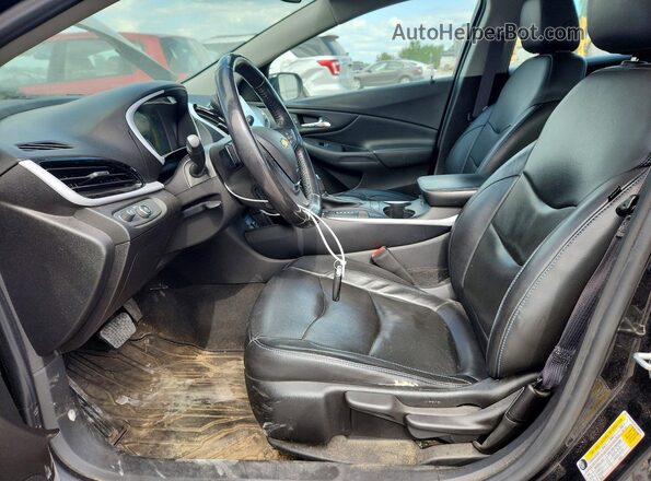 1G1RA6S52HU120654 2017 CHEVROLET VOLT Black Widok deski rozdzielczej