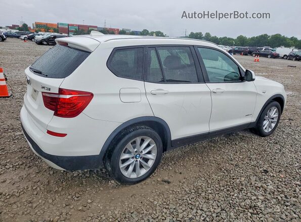 5UXWX9C59G0D85510 2016 BMW X3 White წინა მარჯვენა