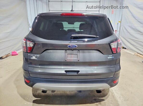 1FMCU9GD2HUE19658 2017 FORD ESCAPE Gray Вид салону спереду