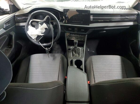 3VW5X7BU6SM073171 2025 VOLKSWAGEN JETTA Black Սարքավորումների վահանակի տեսք