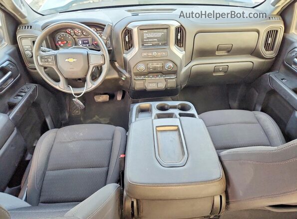 1GCPABEKXRZ228128 2024 CHEVROLET SILVERADO Blue ხელსაწყოთა პანელის ხედი