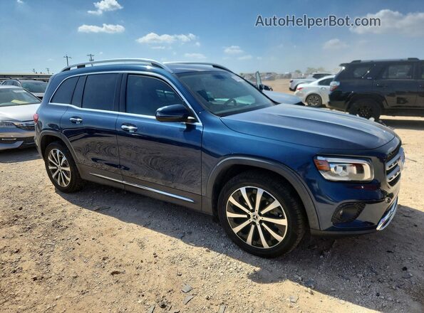 W1N4M4GB2NW178395 2022 MERCEDES-BENZ GLB-CLASS Blue Front view