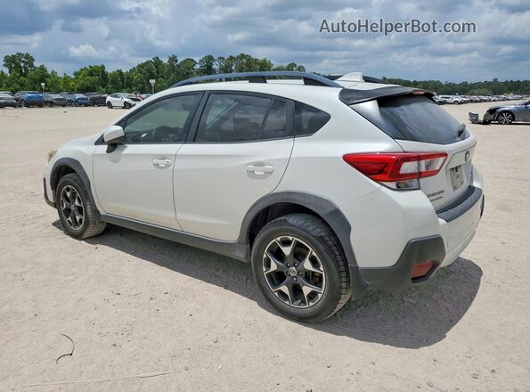 JF2GTABC2JH263016 2018 SUBARU CROSSTREK Белый Задняя левая четверть